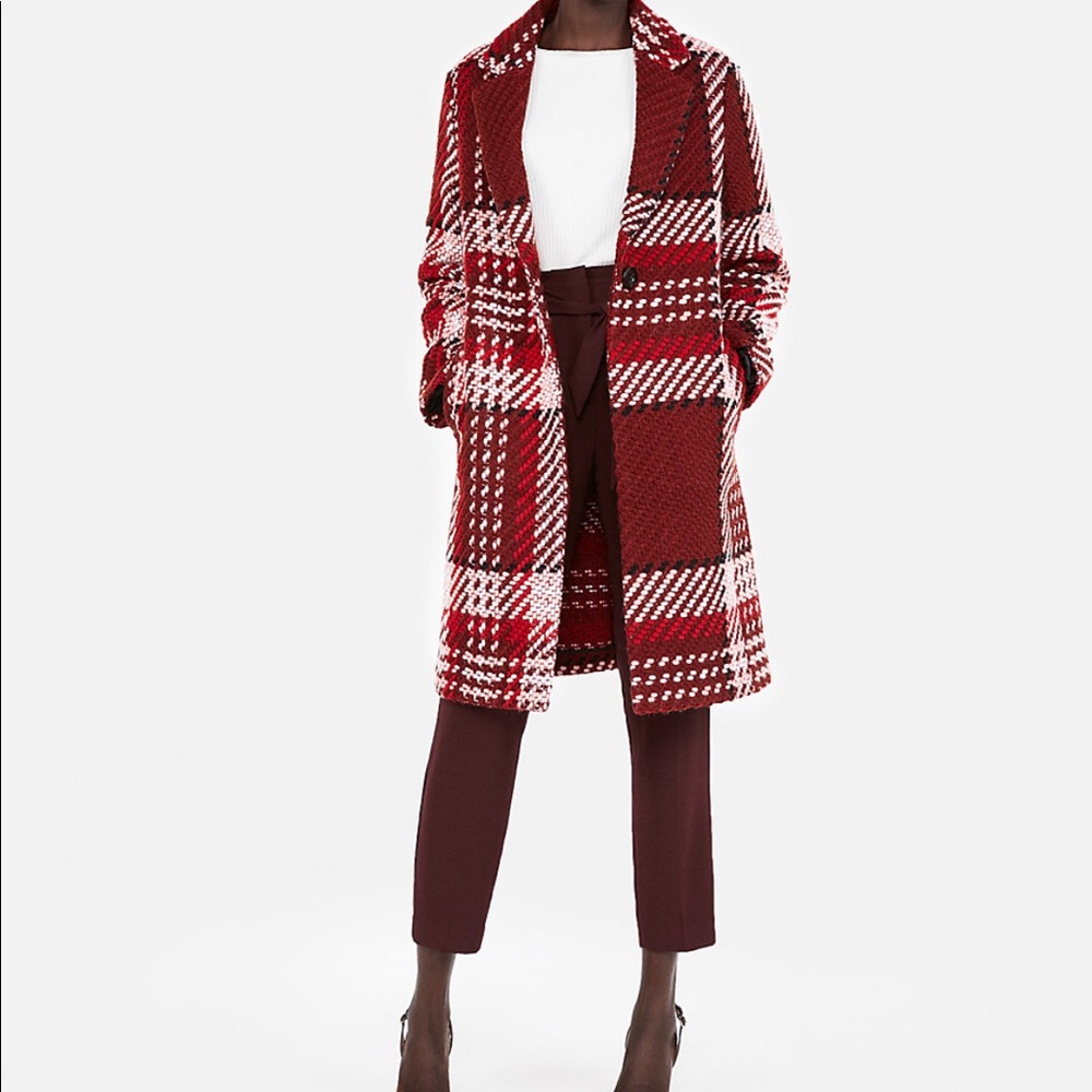 Trendy Express Red Coat